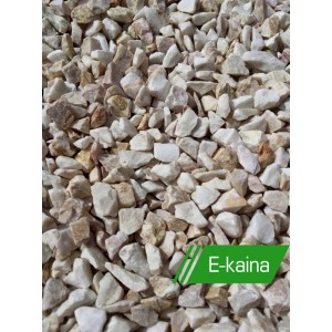 Biało-żółty grys 4/10 mm, 20 kg